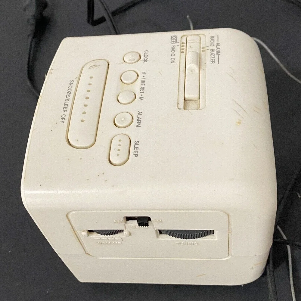Vintage 80s SONY Dream Machine Clock Radio Lot of 3 Parts or Repair